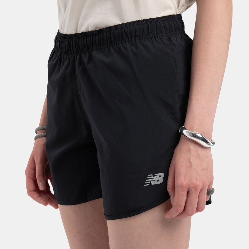 Short New Balance Sport Essentials Logo, nero