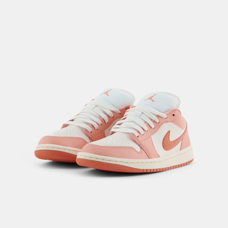 Air Jordan 1 Low (W), rosa/bianco