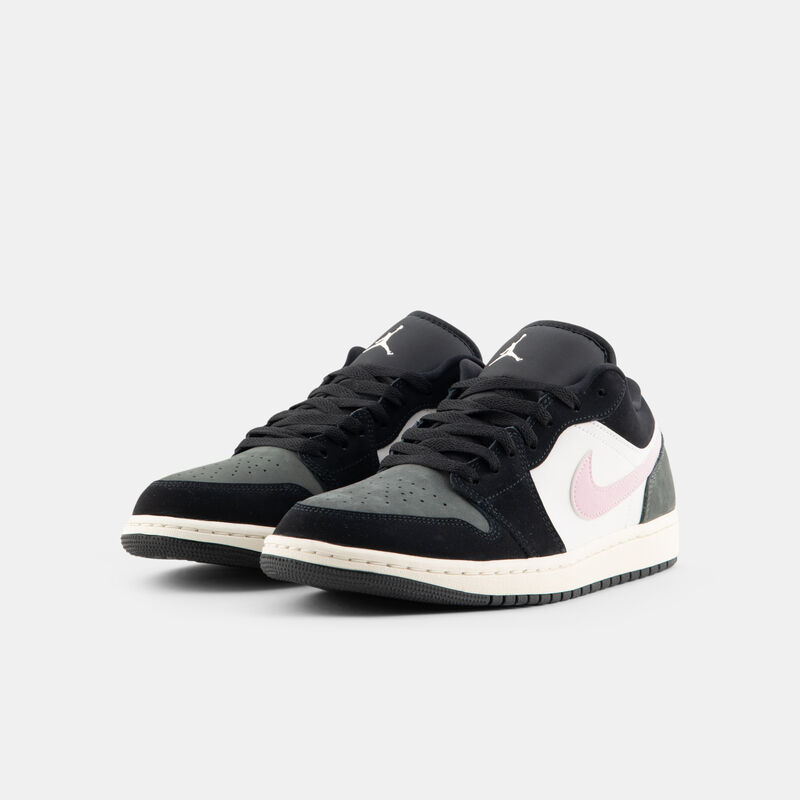 Air Jordan 1 Low SE Black Iced Carmine, nero/bianco/rosa