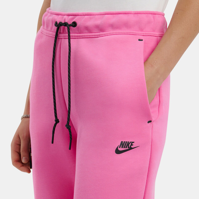 Pantaloni Nike Sportswear Tech Fleece, rosa/nero