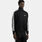 Felpa con zip adidas Firebird, nero/bianco