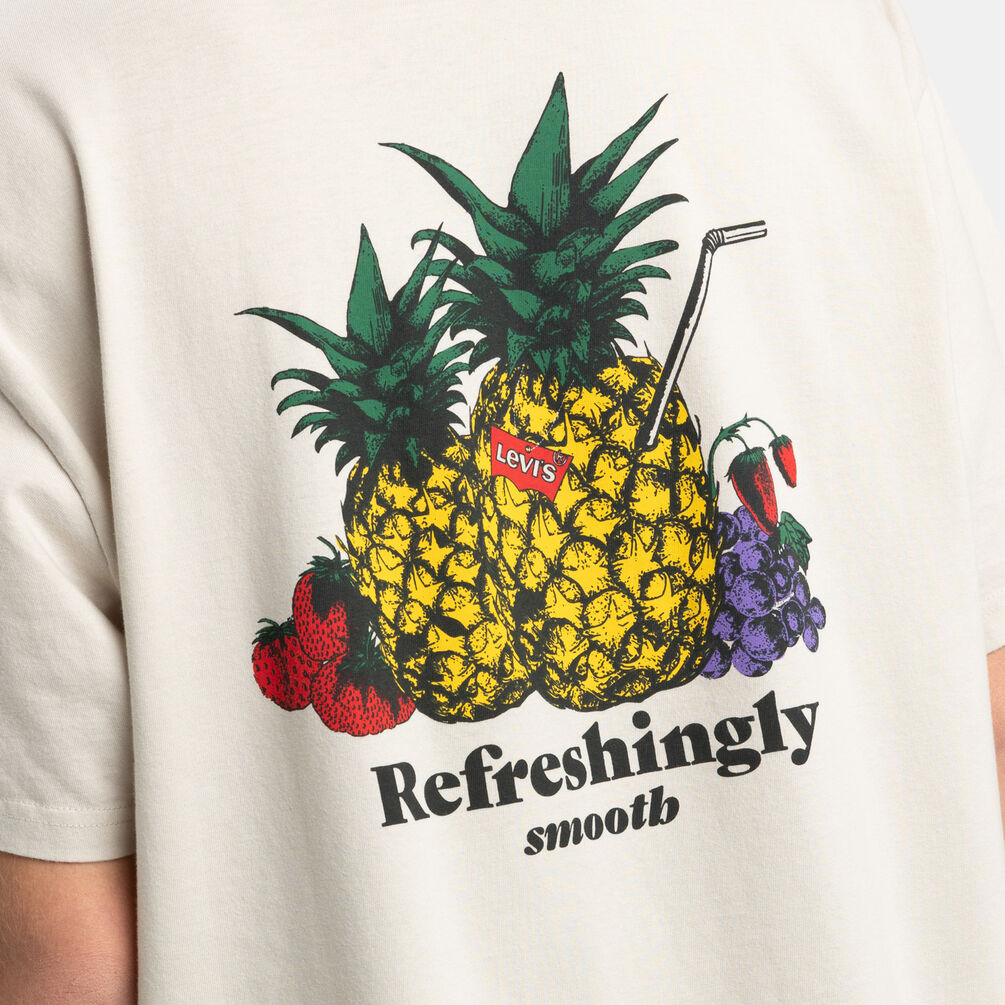 T-shirt Levi's Relaxed Graphic Tee, beige/multicolor