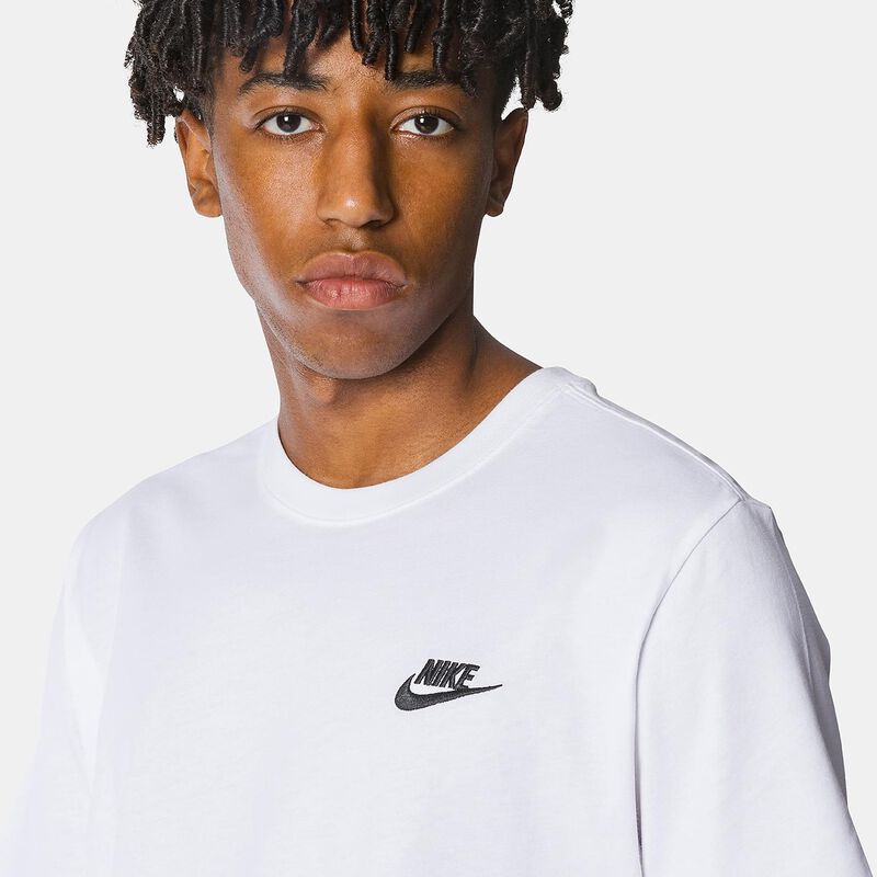 T-shirt Nike Sportswear Club, bianco/nero