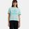 T-shirt adidas adicolor Trefoil Boxy, azzurro