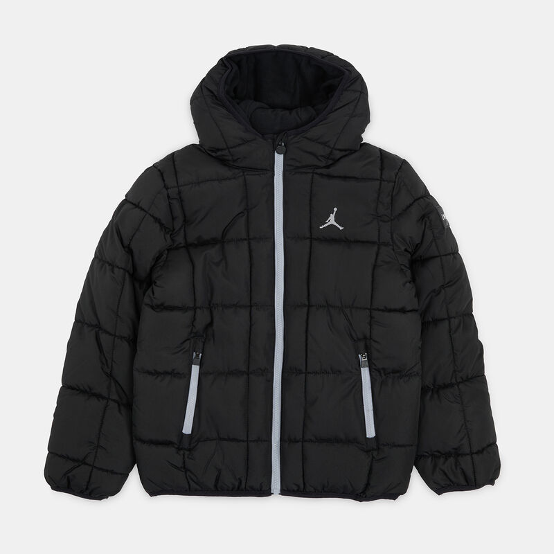 Giacca Jordan Essential Midweight ragazzi, nero/bianco