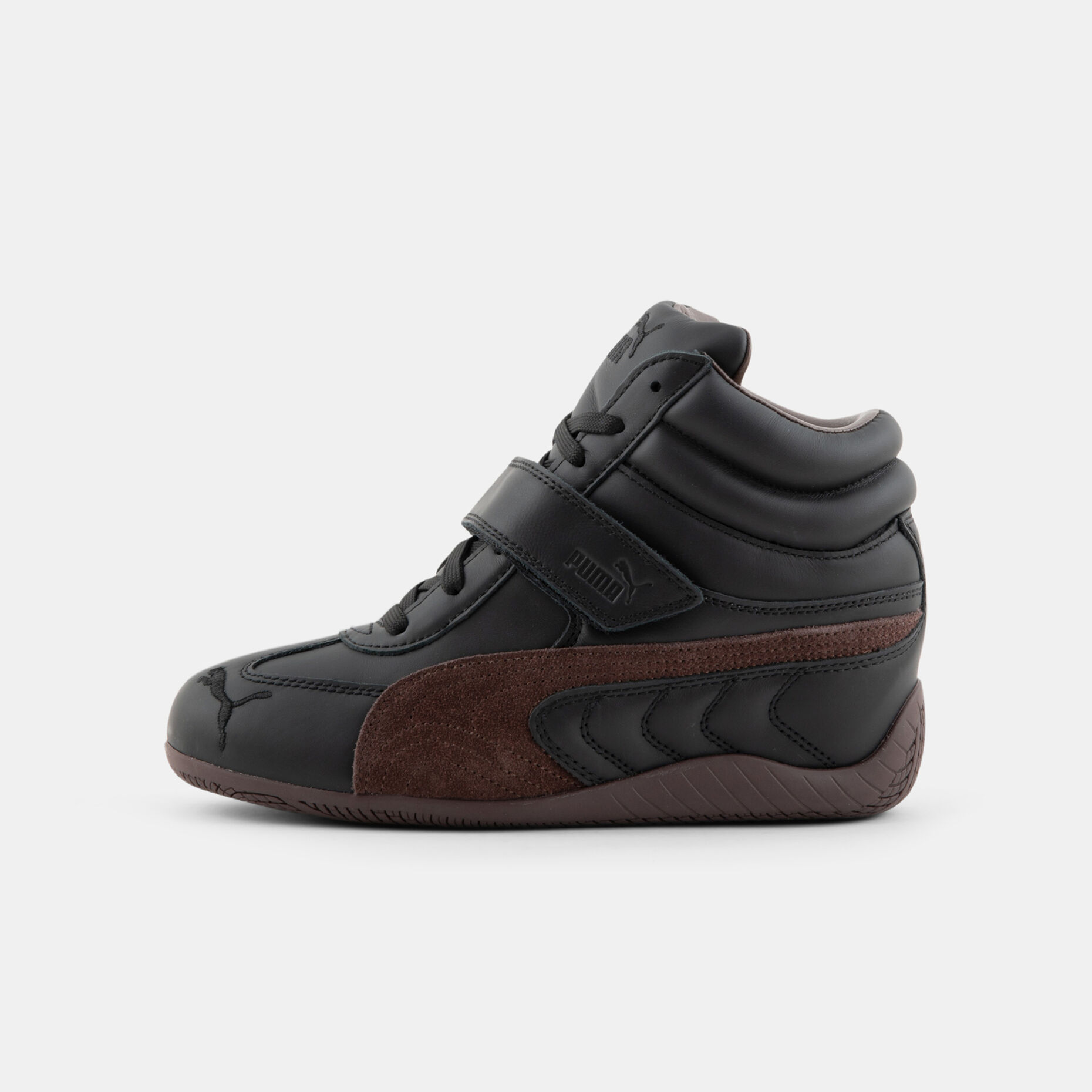 Puma Speedcat Wedge, nero/marrone