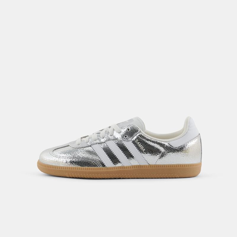 adidas Samba OG, argento/bianco/marrone