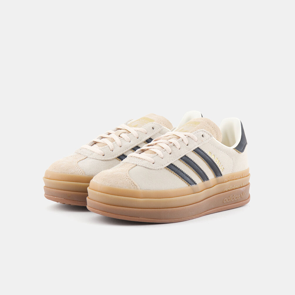 adidas Gazelle Bold, beige/nero