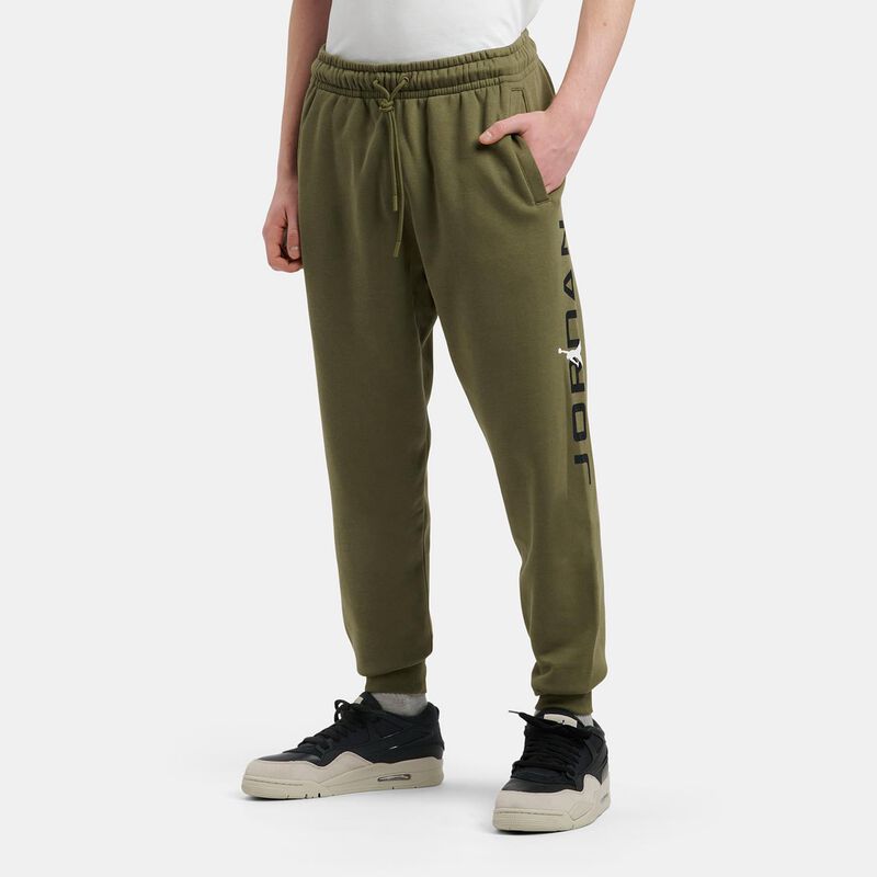 Pantaloni Jordan Essentials, verde/nero/bianco