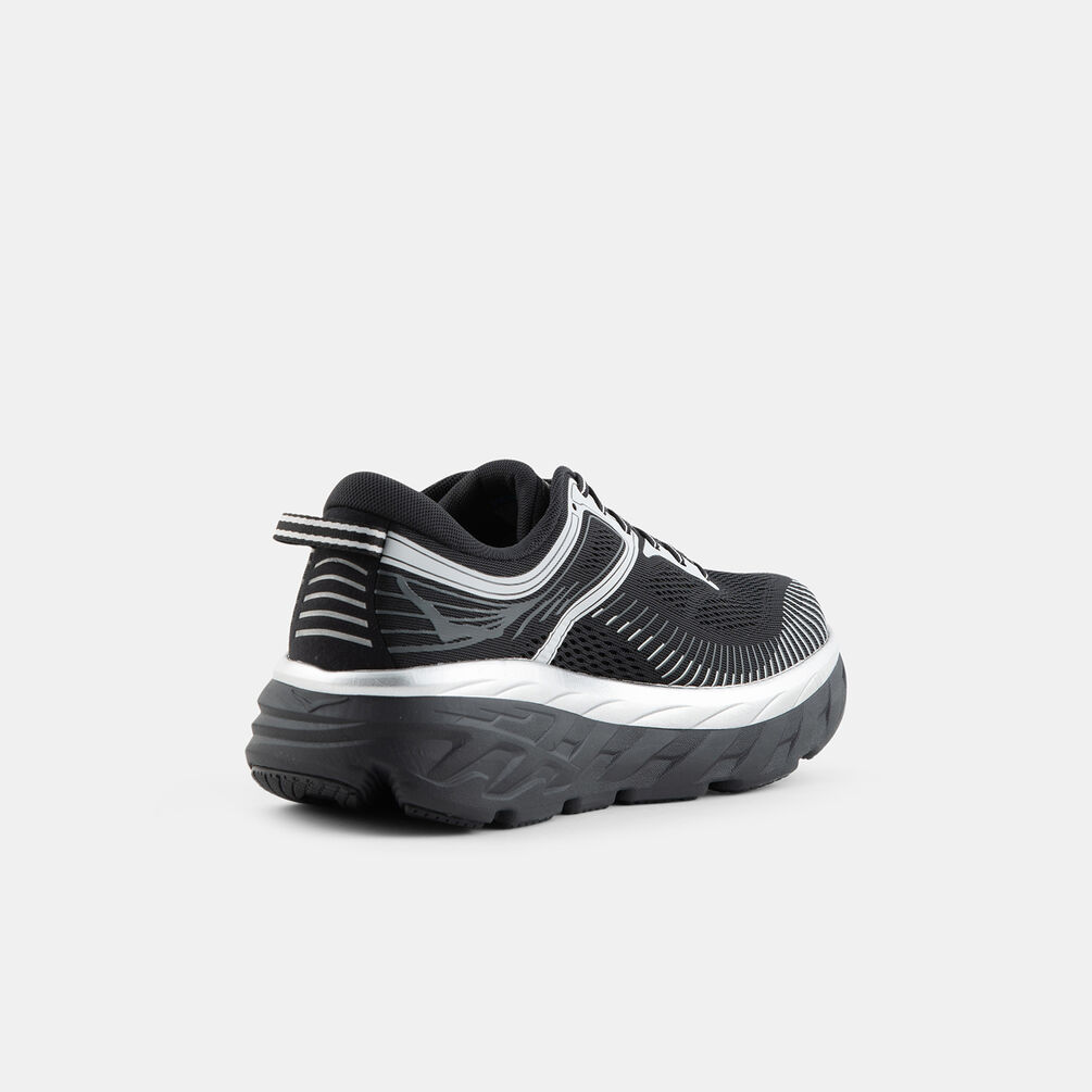 Hoka Bondi 7, nero/argento