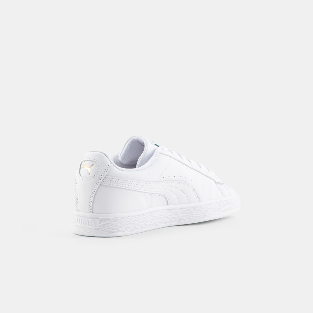Puma Suede Leather, bianco/oro