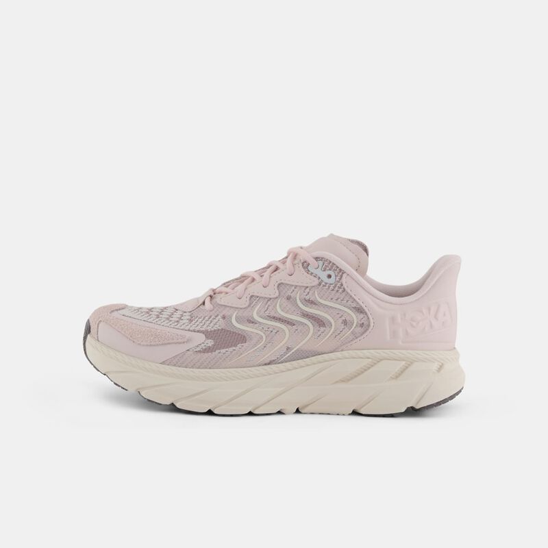 Hoka Clifton LS, rosa/beige