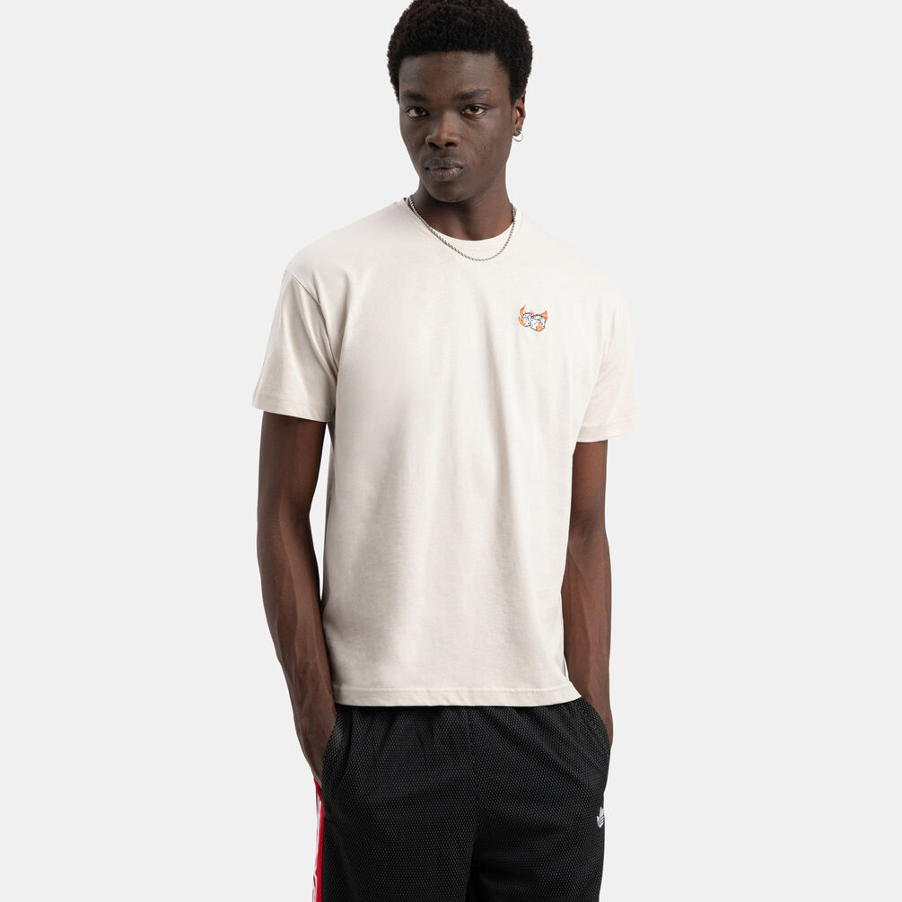 T-shirt Speedy Tee AW LAB, beige/rosso