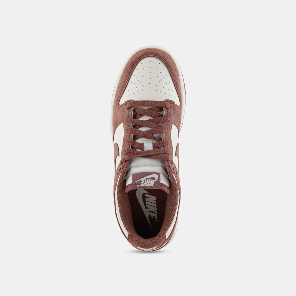 Nike Dunk Low Red Sepia Gold Mini Swoosh (W), marrone/beige/oro