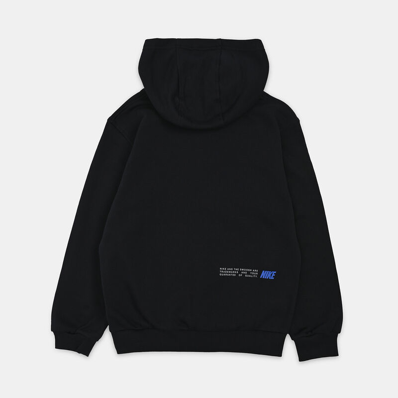 Felpa Nike Sportswear Club Fleece Brand Energy ragazzi, nero/arancione/grigio