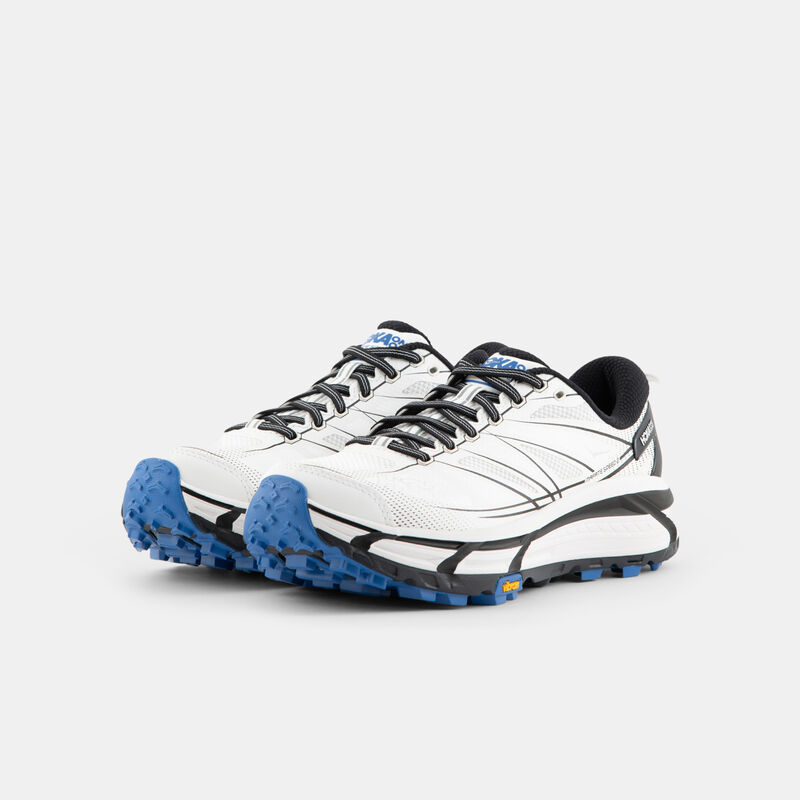 Hoka Mafate Speed 2, bianco/nero/blu