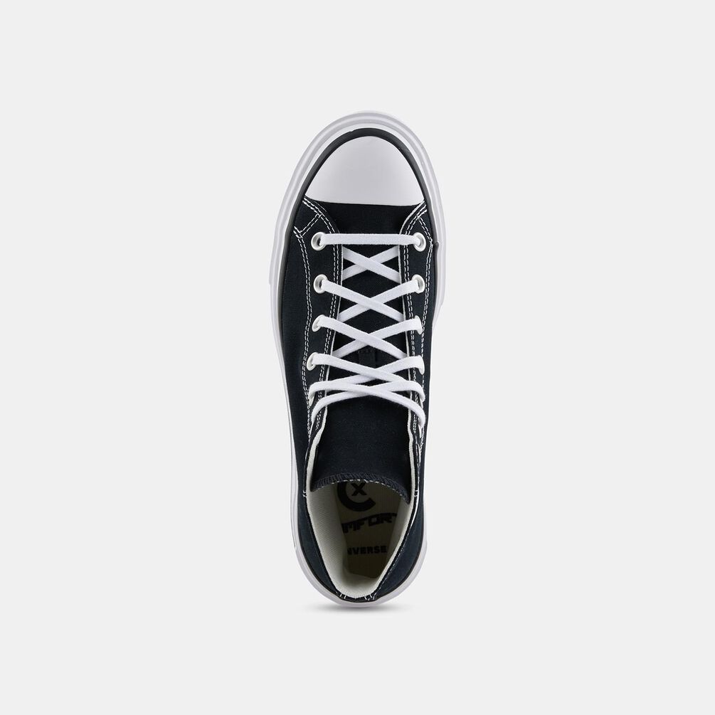 Converse Chuck Taylor All Star Lift Double Stack, nero/bianco