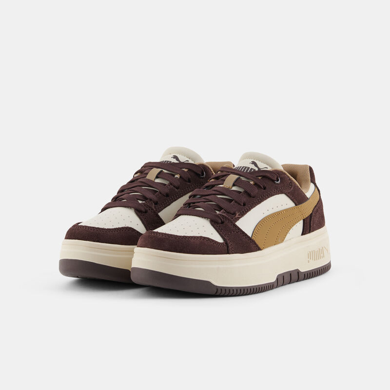 Puma Rebound Femme Low, marrone/beige