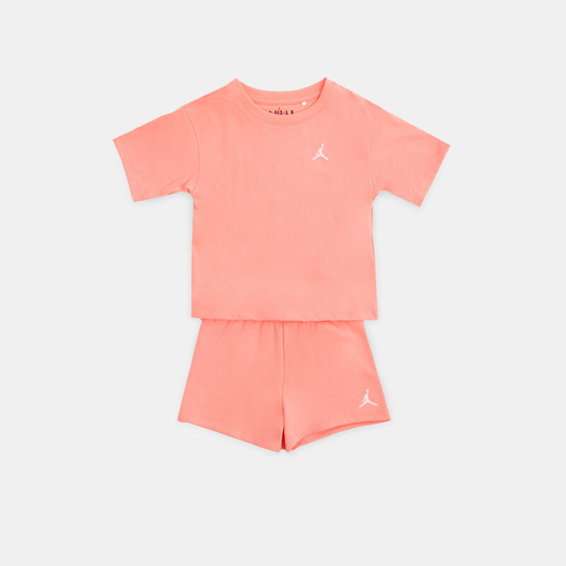 Completo Jordan Brooklyn Essentials bambini, rosa