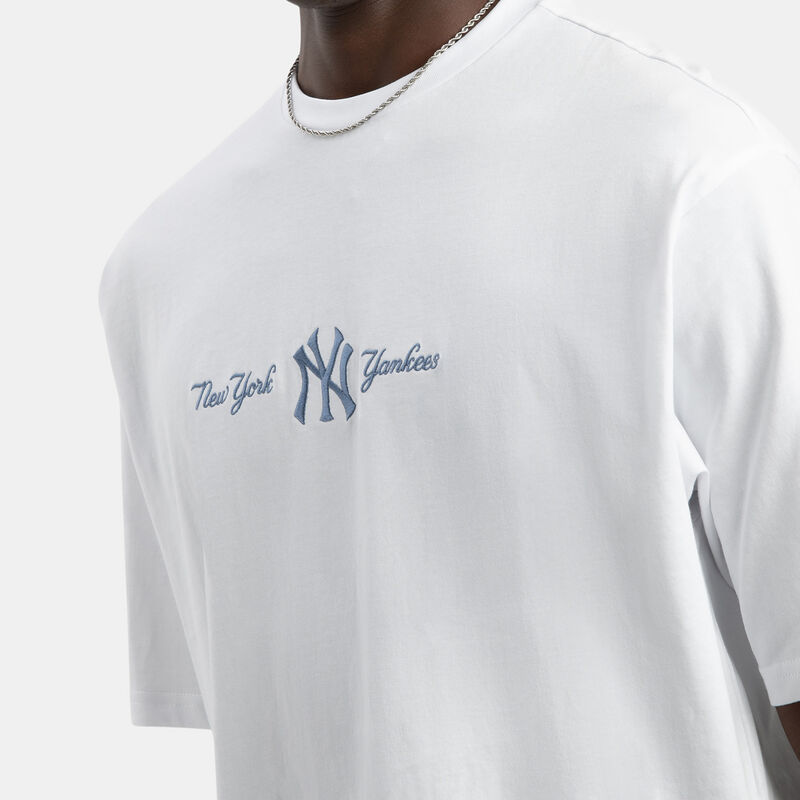 T-shirt New Era New York Yankees MLB SMU, bianco