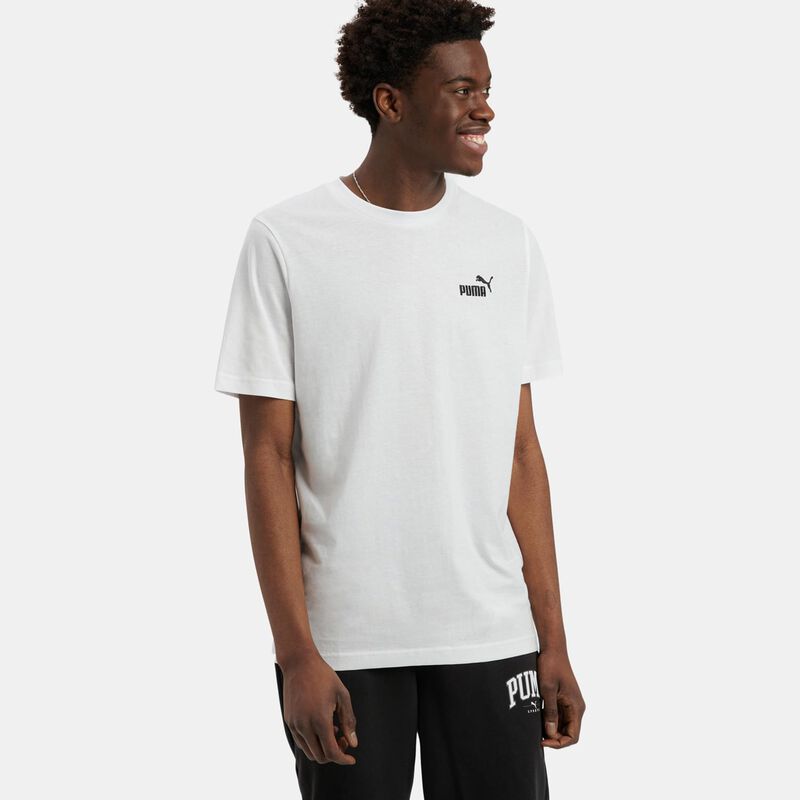 T-shirt Puma Ess Small, bianco/nero