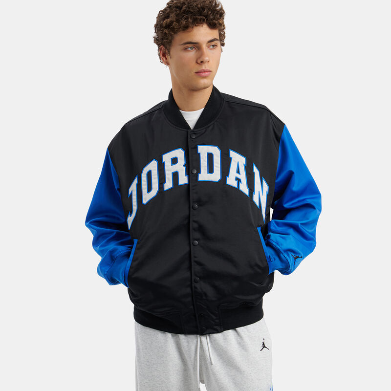 Giacca Jordan Brooklyn College, blu/nero/bianco