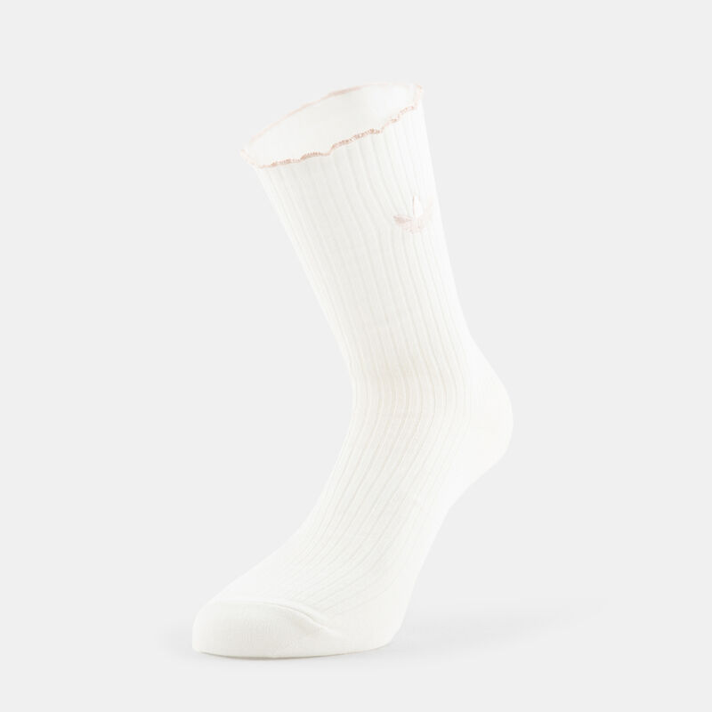 Calzini adidas Ruffle (2 paia), rosa/beige