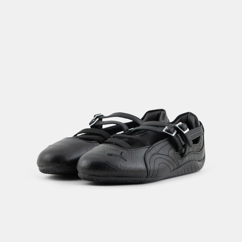 Puma Speedcat Ballet Croc Print, nero
