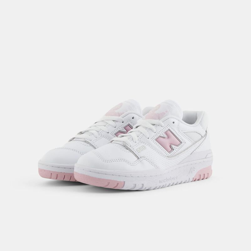New Balance 550, bianco/rosa