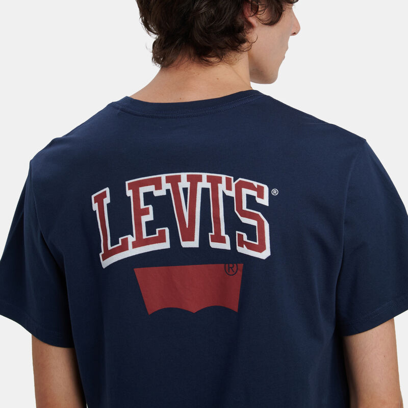 T-Shirt Levi's Relaxed Fit, blu/rosso