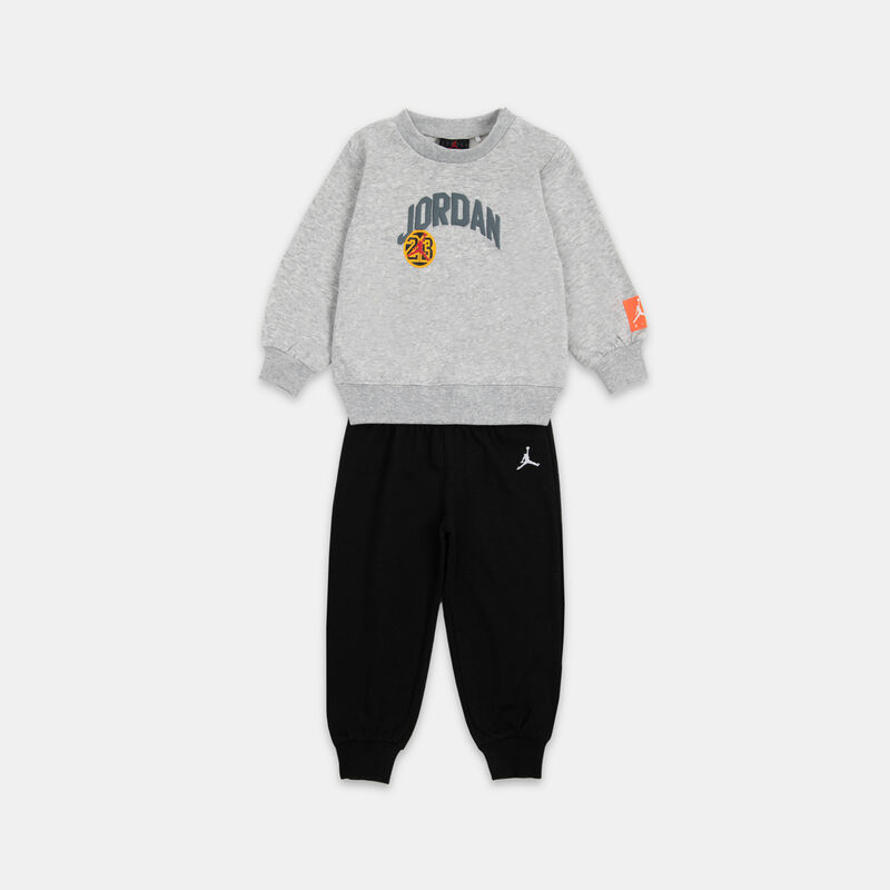 Completo Jordan MJ Dynasty neonati, grigio/nero