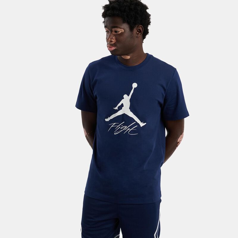 T-shirt Jordan Jumpman Flight, blu/bianco