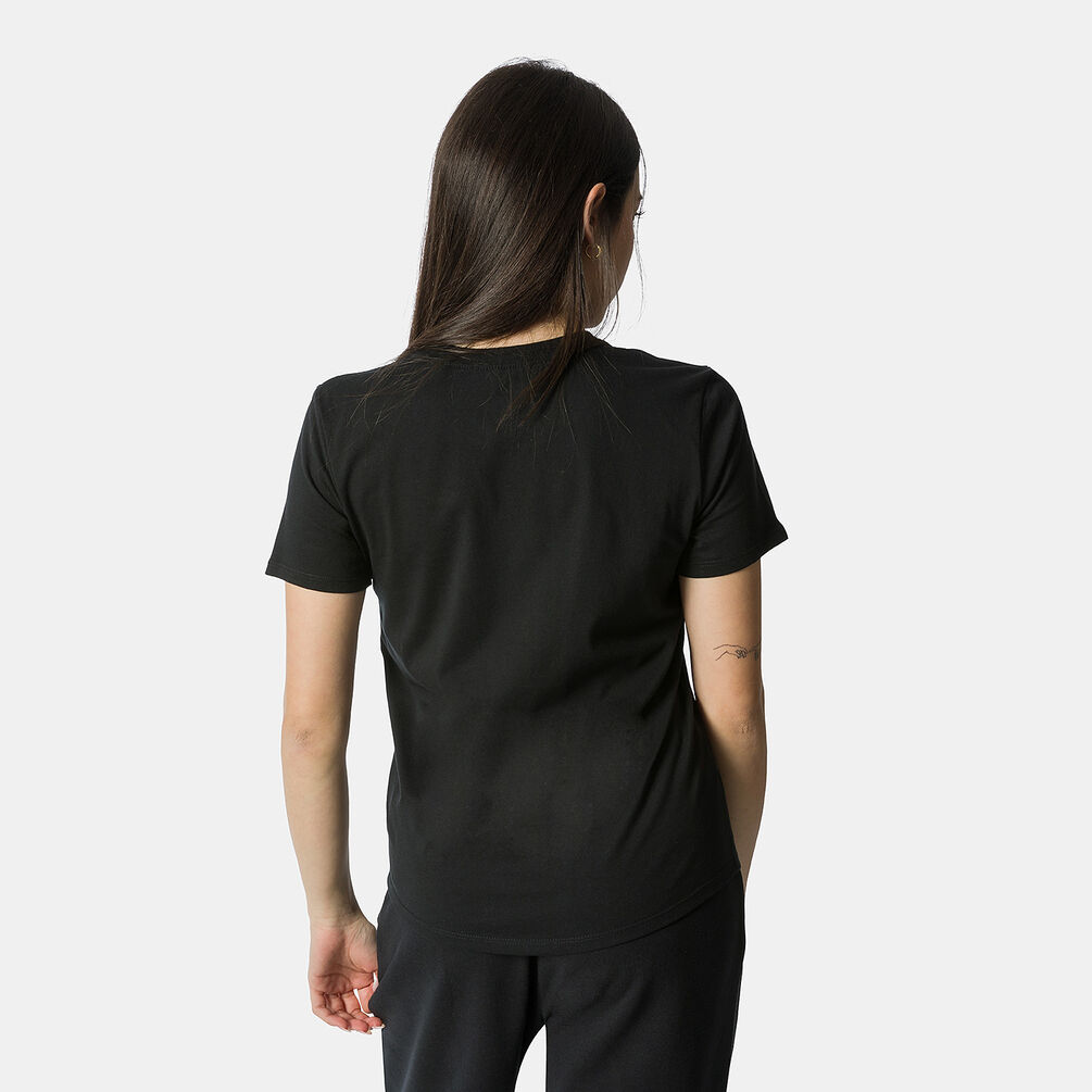 T-Shirt Nike Sportswear Club, nero/bianco