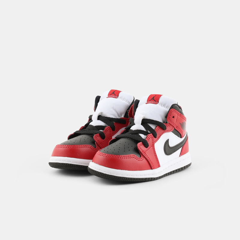Air Jordan 1 Mid Chicago Black Toe (TD), rosso/nero/bianco