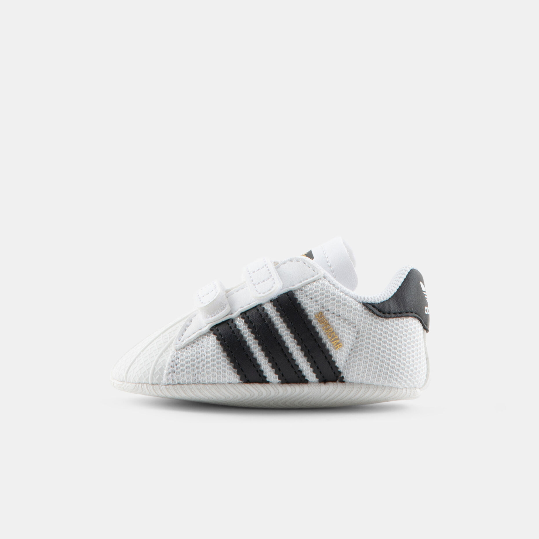 adidas Superstar Crib, bianco/nero