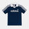 Polo adidas Pinstripe ragazzi, blu/bianco