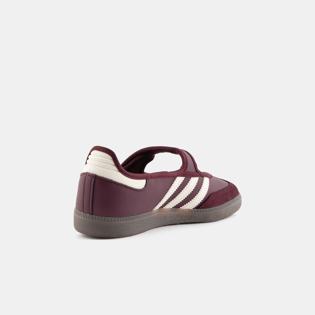 adidas Samba Jane, bordeaux/bianco