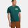 T-shirt Kappa Authentic Graphik Paras, verde/bianco/giallo