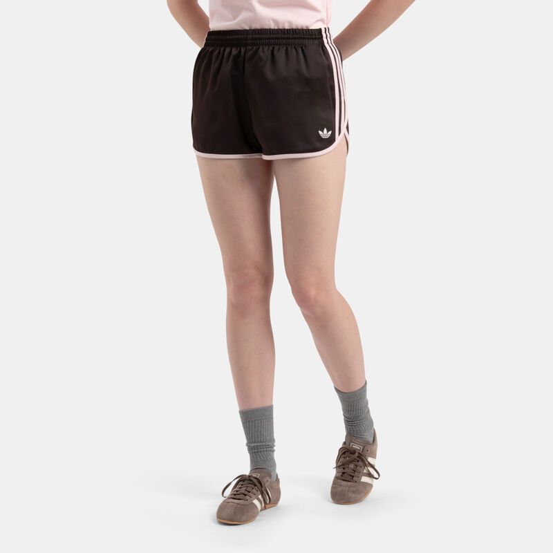 Short adidas Sprinter 3-Stripes, marrone/rosa