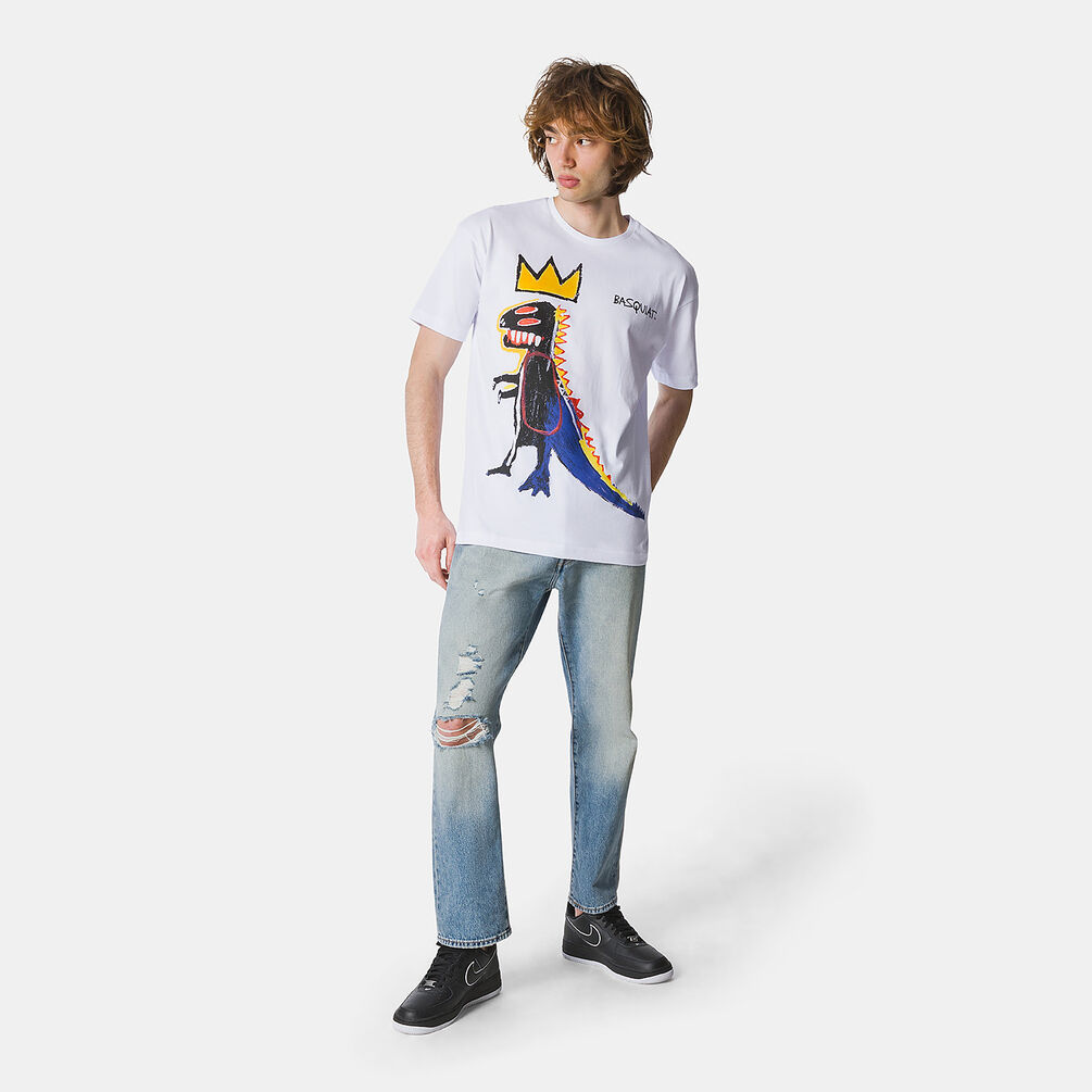 T-shirt Speedy Tee Basquiat, bianco/multicolor