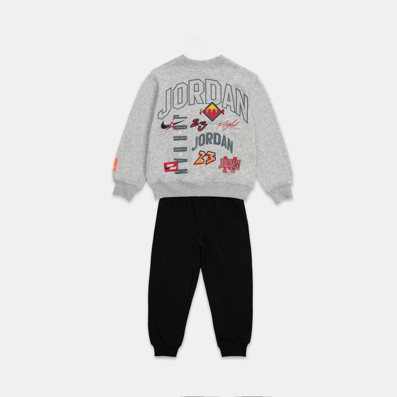 Completo Jordan MJ Dynasty bambini, grigio/nero