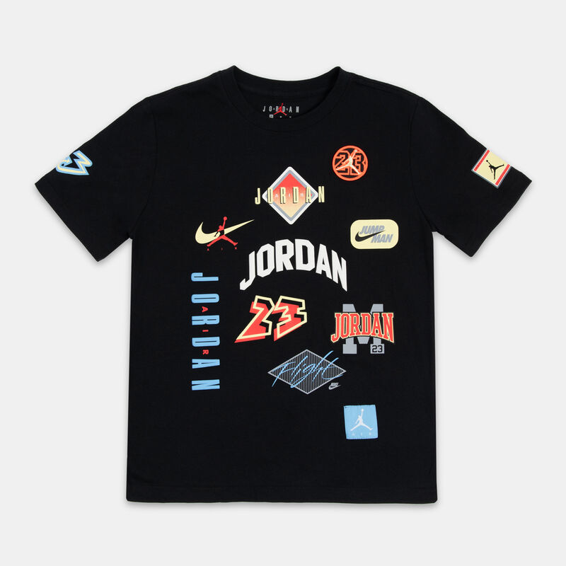 T-shirt Jordan MJ Dynasty ragazzi, nero/multicolor