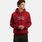 Felpa Vans Deteremined Pullover, bordeaux/bianco