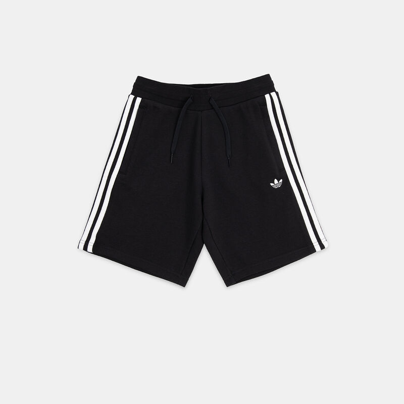 Short adidas 3-Stripes ragazzi, nero/bianco