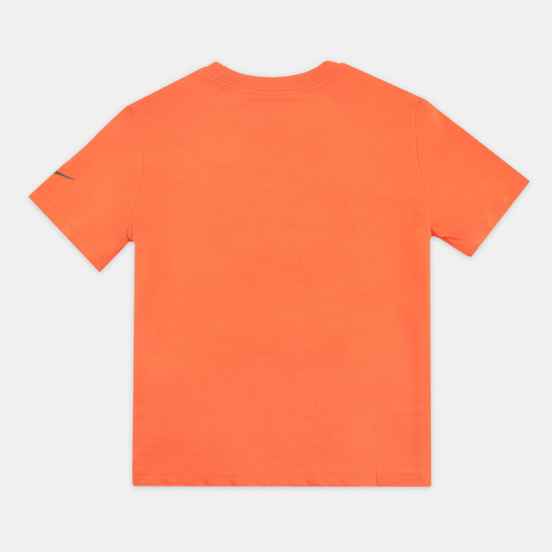 T-shirt Nike Rest And Recovery bambini, arancione/multicolor