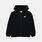 Felpa con zip Nike Sportswear Club ragazzi, nero/bianco
