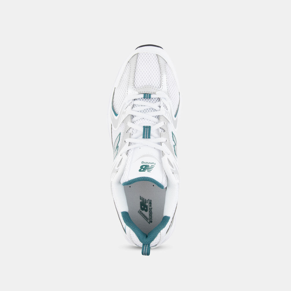 New Balance 530, bianco/verde/argento