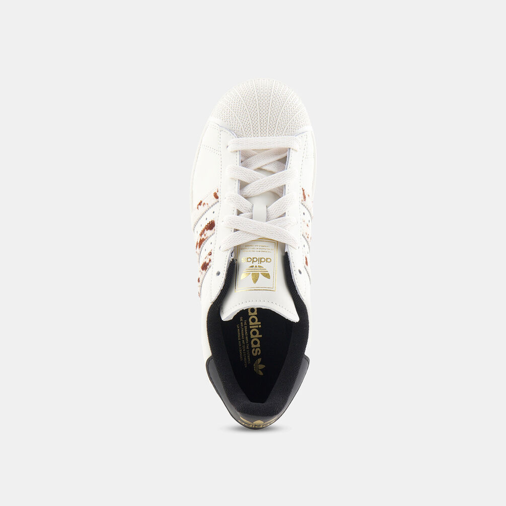 adidas Superstar II, bianco/animalier/nero