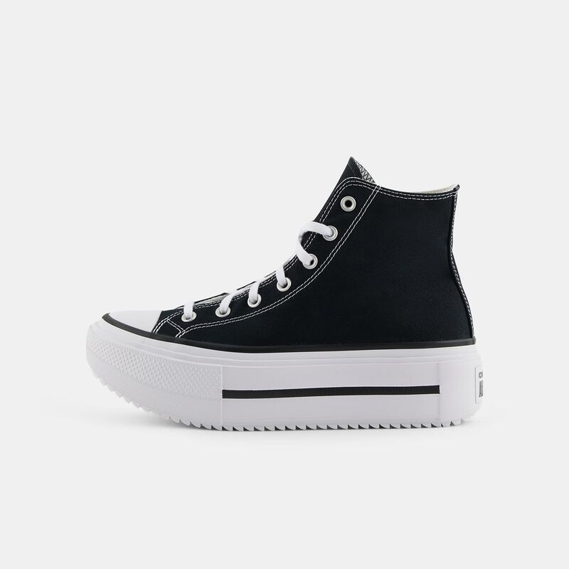 Converse Chuck Taylor All Star Lift Double Stack, nero/bianco