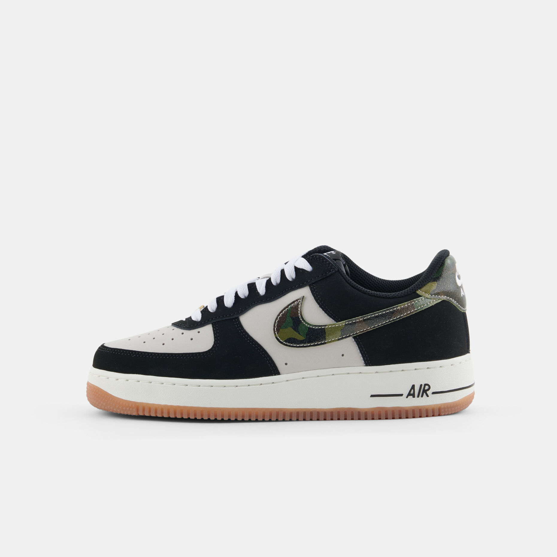 Nike Air Force 1 '07 LV8, nero/camouflage/beige